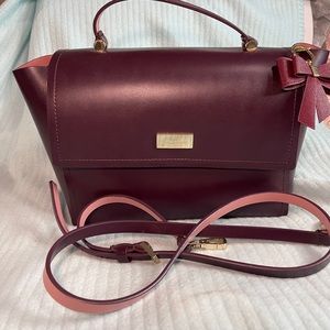KateSpade. dark purple in color.
